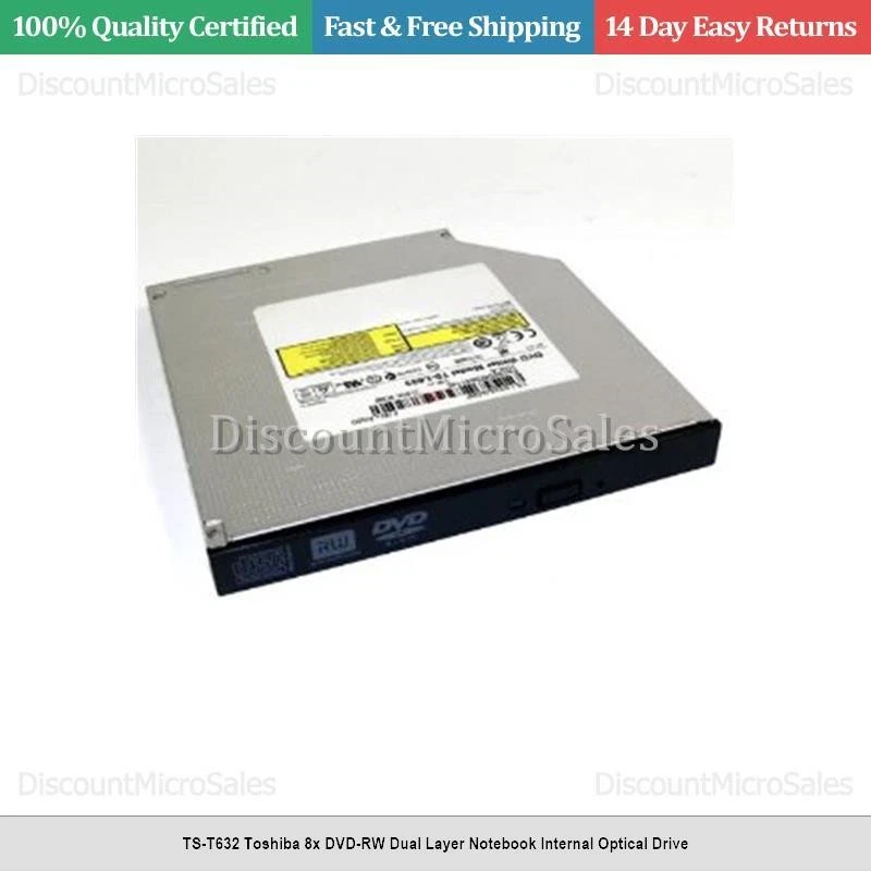TS-T632 Toshiba 8x DVD-RW Dual Layer Notebook Internal Optical Drive - Image 1 of 1