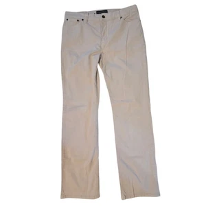 LRL Lauren Jeans Co. Ralph Lauren Pantalones de Pana Clásicos Rectos talla 12 Crudo - Imagen 1 de 12