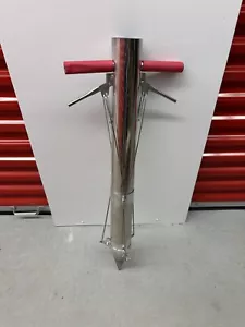 Double Hand-Held Garden Stainless Steel Precision Seeder Vegetable Transplanter - Picture 1 of 5
