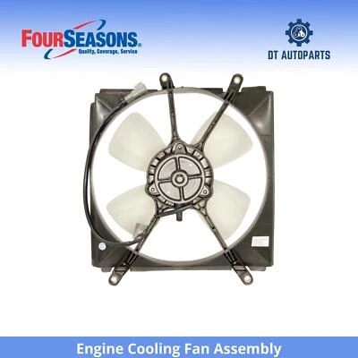 Conjunto de ventilador de refrigeración del motor Toyota RAV4 1996-2000 4 estaciones 1997 1998 1999 Foto 1 de 4
