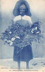 Guadeloupe - POINTE à PITRE - Marchande de simples - Ed. Phos 421 - Foto 1 di 2