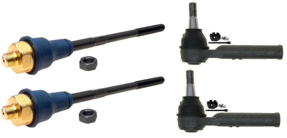 德科内外扎杆末端 4 件套前 LH 右握 Silverado GMC 雪佛兰 — 第 1/1 张图片