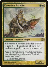 Knotvine Paladin Alara Reborn PLD White Green Rare MAGIC MTG CARD ABUGames
