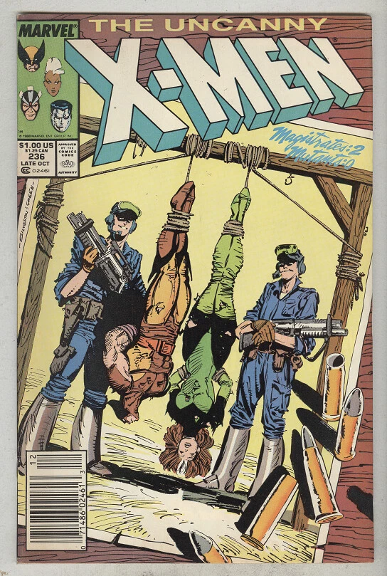 Uncanny X-Men #236 October 1988 VG - Image 1 of 1