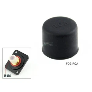 10Pcs RCA female socket dustproof waterproof cap silicone protect cover FCG-RCA - Picture 1 of 8