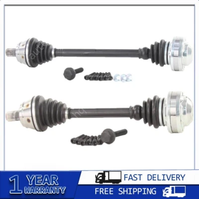 2x Eje delantero izquierdo delantero derecho TrakMotive CV para Audi TT Quattro 2002~2006 Foto 1 de 4