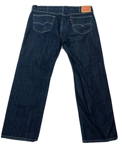 Pantalones de mezclilla LEVI'S para hombre 559 de ajuste recto relajados talla 40 X 32 lavado oscuro BONITOS - Imagen 1 de 11