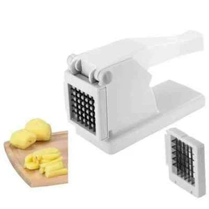 Potato Vegetable Chipper Chips & Fries Cutter Chopper Slicer White 23 x 16 cm UK - Picture 1 of 1
