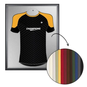 Verein Objektrahmen Trikotrahmen VARIANTO35 inkl. Bügel und Passepartout Schwarz - Bild 1 von 39