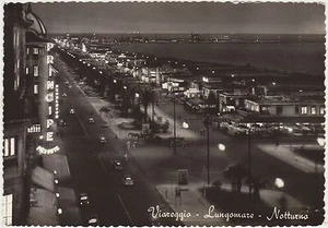 VIAREGGIO - PROMENADE - NACHT (LUCCA) 1960 - Bild 1 von 1