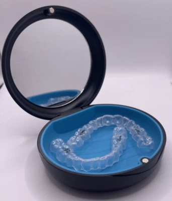 BRAND NEW, Aligner, Retainer, Mouth Guard, Denture, Night Guard with Mirror Case - image 1 of 4