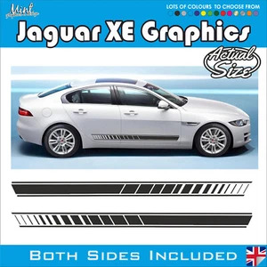 Calcomanías adhesivas gráficos 006 Jaguar XE XF laterales personalizadas rayas R Sportbrake - Imagen 1 de 4