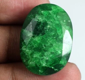 Emeraude naturelle de Colombie - 34 carats avec certificat - Imagen 1 de 3