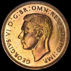 Great Britain 1937 Halfpenny proof RB! - Picture 1 of 3