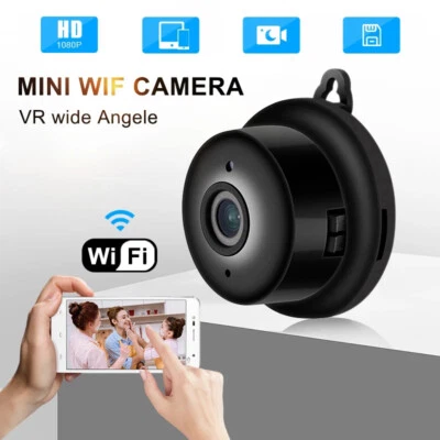 1080P HD Mini IP WIFI Camera Camcorder Wireless WiFi Home Security Night Vision  - Image 1 of 4