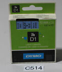 Dymo D1 Schriftband-Kassette 12 mm x 7m Schwarz/Blau (C514-R43)