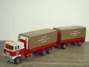 Mack F700 Truck & Trailer G vd Lely Naaldwijk Holland - Miho Kits - 1:50 *62151 - Picture 1 of 12