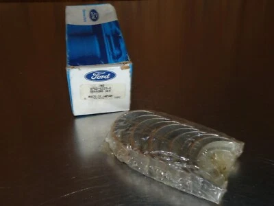 Nuevo Juego de cojinetes de cigüeñal Ford E7GZ-6333-E 1987 1988 1989 Mercury 1,6 L Nuevo de Lote Antiguo Foto 1 de 2