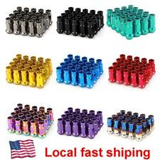 20Pcs extended forged steel wheel tuner lug nuts open end light M12x1.5 M12x1.25