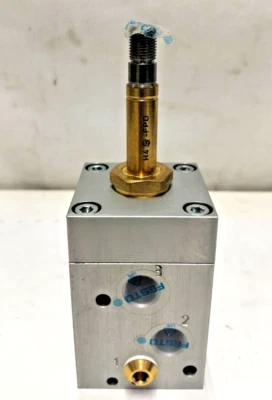 FESTO – SOLENOID VALVE – MCH-3-1/4 MAT 2200 J5 – 13.8 – 145 PSI - Image 1 of 4