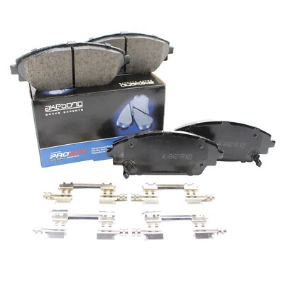 Juego de pastillas de freno de disco delanteras Akebono ProACT para Mazda 3 Sport 2014-2017 Foto 1 de 4