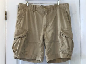 POLO RALPH LAUREN MENS BEIGE CARGO SHORTS SIZE 40 - Picture 1 of 9