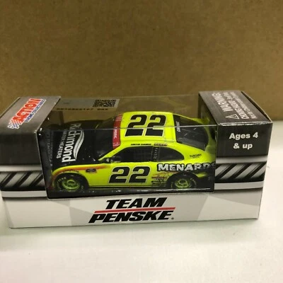 Austin Cindric #22 Menards Phoenix Win 2020 Mustang W222065MNAEH L.E. 1:64 - Immagine 1 di 4