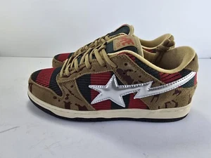 Indigo Studios Nightmare Freddy Krueger Bapesta Dunks Size 8 - Picture 1 of 16