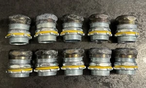 Crouse Hinds C-H Wet Loc 1” Compression Coupling Fittings Lot of 10 - Picture 1 of 7