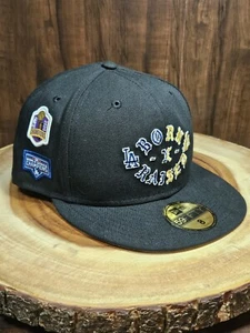 Los Angeles Dodgers Los Angeles Lakers Born X Raised New Era Fitted Hat Size 8 - Picture 1 of 16