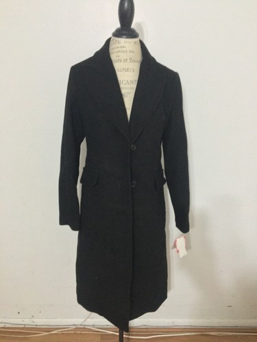 Cappotto donna KATE SPADE New York monopetto piccolo nero
