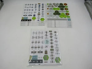 Steve Jackson Games Ogre Counter Sheets B1 C1 C3 C4 Paneuropean Old Nassau - Picture 1 of 4