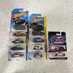 Hot Wheels Matchbox 10 Stück JDM gemischt Nissan Acura Mazda Datsun Mitsubishi Neu - Bild 1 von 13
