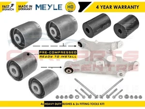 FOR BMW 5 SERIES E60 E61 REAR LOWER H CONTROL ARM BUSHES BUSH TOOL BOLTS KIT - Picture 1 of 4