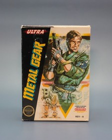 Metal Gear Nintendo Nes gioco CIB pulito e testato