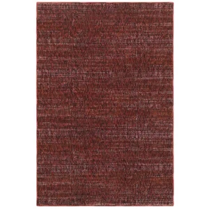 Red Single Color Achromatic Borderless Solid Runner 8033K - Aprx 2' 3" x 8' - Picture 1 of 1