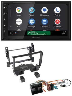 Kenwood DAB Bluetooth USB MP3 2DIN Autoradio für Citroen C3 2010-2016 DS3 ab 201 - Bild 1 von 4