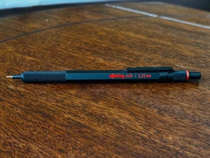 Discontinued Rotring 600 Mechanical Pencil 0.35mm 0.3mm Black - Picture 1 of 5