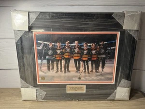 The Offspring Anaheim Ducks 30 Years Honda Center Framed Picture Gudas Dostal - Picture 1 of 10