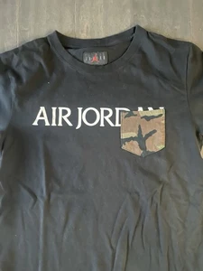 Nike Air Jordan Pocket Tee Kurzarm SCHWARZ Größe XL - Bild 1 von 4