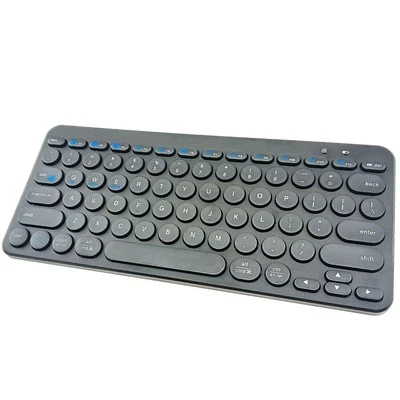 Bluetooth Wireless Keyboard Battery Powered for Tablet Smartphone QWERTY Keypad - Image 1 of 4