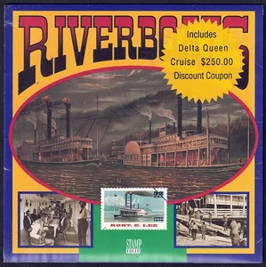 USA 1996 StampFolio (Riverboats) - Picture 1 of 1
