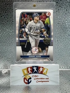 2025 Topps Holiday Aaron Judge Buyback Originals GoldStamp 2023 Bowman - Picture 1 of 12