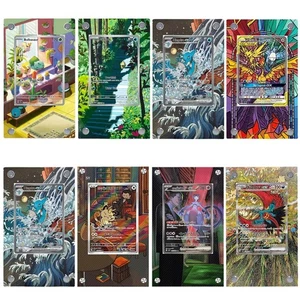 Anime Pokemon Ptcg Psyduck Bulbasaur Articuno Mewtwo Meowth Charmander Squirtle  - Picture 1 of 64