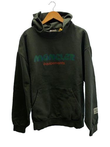 MONCLER hoodie M cotton Khaki I209D8G00002 U