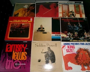 9 LP Lot Vintage Vinyl the Ramsey Lewis Trio Seldon Powell Eddie Heywood - Picture 1 of 4