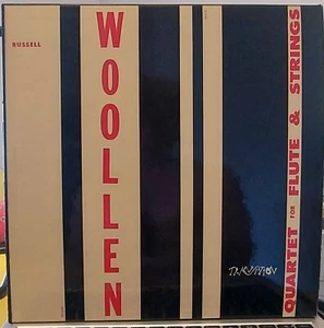 RUSSELL WOOLEN LP QUARTET FOR FLUTE & STRINGS TRANSITION CLASSICAL 1957 - Bild 1 von 2