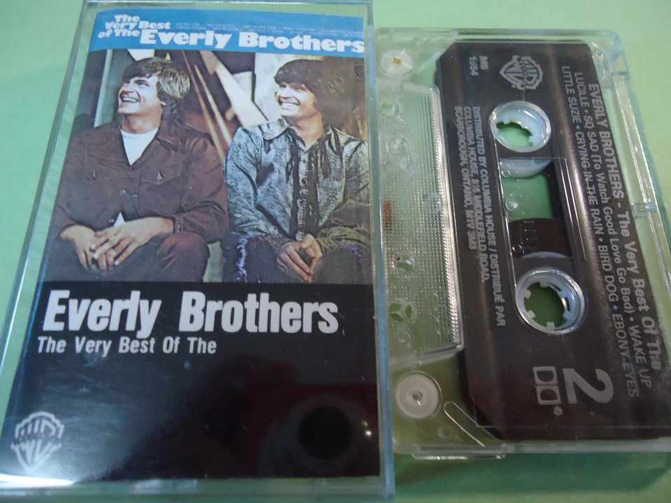 EVERLY BROTHERS ~ The Very Best Of ~ Cassette Tape Canada Tested - Image 1 of 1