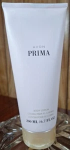 AVON PRIMA BODY LOTION Crema Para El Cuerpo Pour Le Corps 6.7 OZ 200ML SEALED - Picture 1 of 3