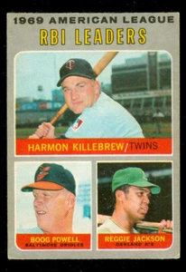 1970 O-PEE-CHEE # 64 KILLEBREW - POWELL - JACKSON RBI LEADER NEAR MINT MINT * - Bild 1 von 2